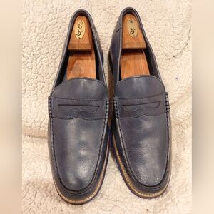 Cole Haan LunarGrand Blue Penny Loafers Men Sz 13M